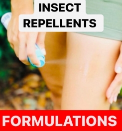 INSECT REPELLENTS FORMULATIONS AND PRODUCTION PROCESS