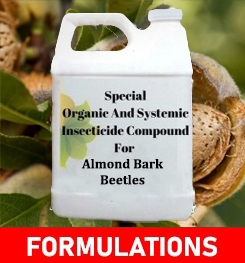 Formulations And Production Process of Organic And Systemic Insecticide Compound For Almond Bark Beetles