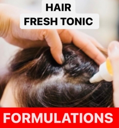 HAIR FRESH TONIC FORMULATIONS AND PRODUCTION PROCESS