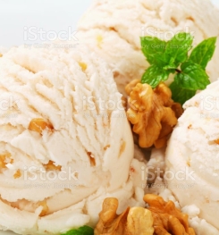 DIET AND LIGHT WALNUT ICE CREAMS ( FACTORY - MADE ) FORMULATIONS AND PRODUCTION PROCESS