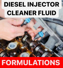 DIESEL INJECTOR CLEANER FLUID FORMULATIONS AND PRODUCTION PROCESS