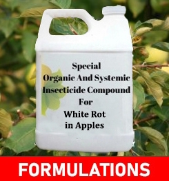 Formulations And Production Process of Organic And Systemic Fungicide Compound For White Rot in Apples
