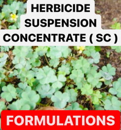 HERBICIDE SUSPENSION CONCENTRATE ( SC ) FORMULATIONS AND PRODUCTION PROCESS