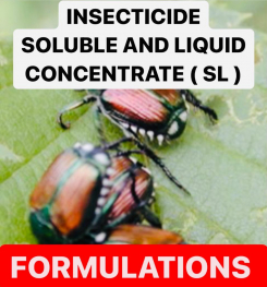 INSECTICIDE SOLUBLE AND LIQUID CONCENTRATE ( SL ) PESTICIDES FORMULATIONS AND PRODUCTION PROCESSES