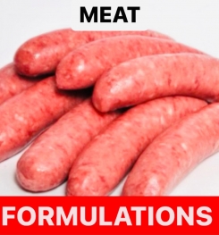 MEAT PRODUCTS FORMULATIONS AND PRODUCTION PROCESS