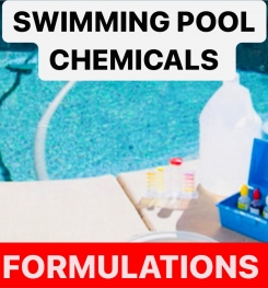 SWIMMING POOL CHEMICALS FORMULATIONS AND PRODUCTION PROCESS