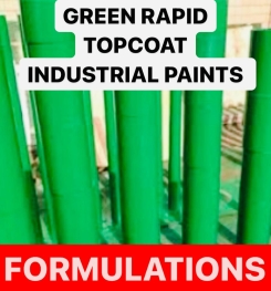 GREEN RAPID TOPCOAT INDUSTRIAL PAINTS FORMULATIONS AND PRODUCTION PROCESS