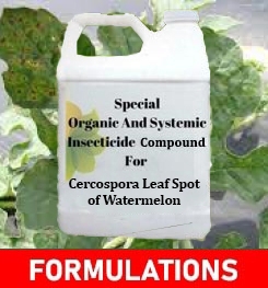Formulations And Production Process of Organic And Systemic Fungicide Compound For Cercospora Leaf Spot of Watermelon