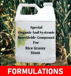 Formulations And Production Process of Organic And Systemic Fungicide Compound For Rice Grassy Stunt