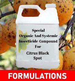 Formulations And Production Process of Organic And Systemic Fungicide Compound For Citrus Black Spot