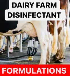 DAIRY FARM DISINFECTANT FORMULATIONS AND PRODUCTION PROCESS