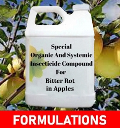 Formulations And Production Process of Organic And Systemic Fungicide Compound For Bitter Rot in Apples