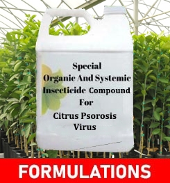 Formulations And Production Process of Organic And Systemic Fungicide Compound For Citrus Psorosis Virus