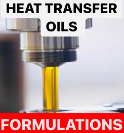 HEAT TRANSFER OILS FORMULATIONS AND PRODUCTION PROCESS