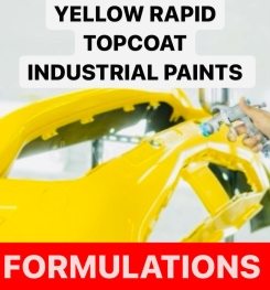 YELLOW RAPID TOPCOAT INDUSTRIAL PAINTS FORMULATIONS AND PRODUCTION PROCESS