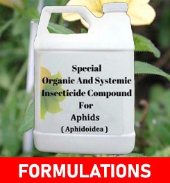 Formulations And Production Process of Organic And Systemic Insecticide Compound For Aphids ( Aphidoidea )