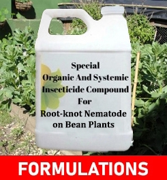 Formulations and production process of Root-knot Nematode on Bean Plants