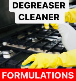 DEGREASER CLEANER FORMULATIONS AND PRODUCTION PROCESS