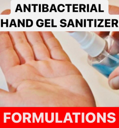ANTIBACTERIAL HAND GEL SANITIZER FORMULATIONS AND PRODUCTION PROCESS