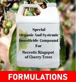 Formulations And Production Process of Organic And Systemic Fungicide Compound For Necrotic Ringspot of Cherry Trees