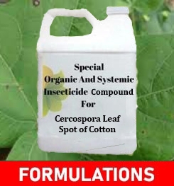 Formulations And Production Process of Organic And Systemic Fungicide Compound For Cercospora Leaf Spot of Cotton