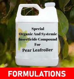 Formulations And Production Process of Organic And Systemic Insecticide Compound For Pear Leafroller