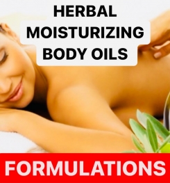 HERBAL MOISTURIZING BODY OILS FORMULATIONS AND PRODUCTION PROCESS