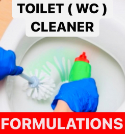 TOILET ( WC ) CLEANER FORMULATIONS AND PRODUCTION PROCESS
