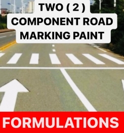 TWO ( 2 ) COMPONENT ROAD MARKING PAINT FORMULATIONS AND PRODUCTION PROCESS