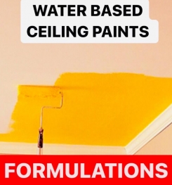 WATER BASED CEILING PAINTS FORMULATIONS AND PRODUCTION PROCESS