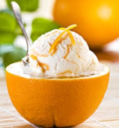 DIET AND LIGHT ORANGE ICE CREAMS ( FACTORY - MADE ) FORMULATIONS AND PRODUCTION PROCESS