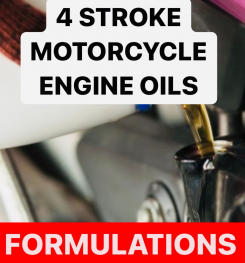 4 STROKE MOTORCYCLE ENGINE OILS FORMULATIONS AND PRODUCTION PROCESS
