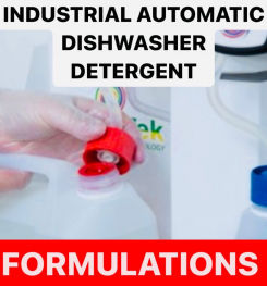 INDUSTRIAL AUTOMATIC DISHWASHER DETERGENT FORMULATIONS AND PRODUCTION PROCESS