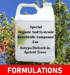 Formulations And Production Process of Organic And Systemic Fungicide Compound For Eutypa Dieback in Apricot Trees