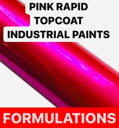 PINK RAPID TOPCOAT INDUSTRIAL PAINTS FORMULATIONS AND PRODUCTION PROCESS