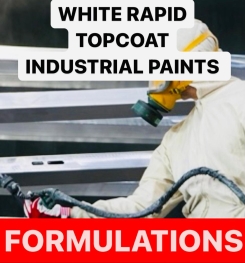WHITE RAPID TOPCOAT INDUSTRIAL PAINTS FORMULATIONS AND PRODUCTION PROCESS