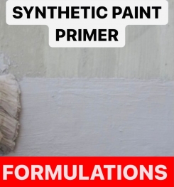 SYNTHETIC PAINT PRIMER FORMULATIONS AND PRODUCTION PROCESS