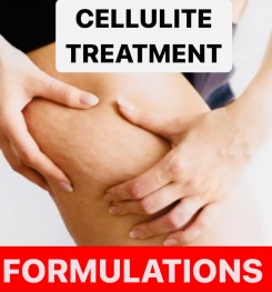 CELLULITE TREATMENT PRODUCTS FORMULATIONS AND PRODUCTION PROCESS