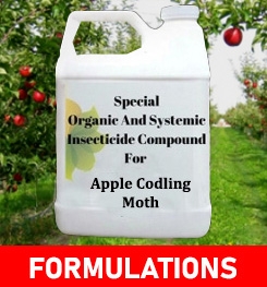 Formulations And Production Process of Organic And Systemic Insecticide Compound For Apple Codling Moth