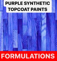 PURPLE SYNTHETIC TOPCOAT PAINTS FORMULATIONS AND PRODUCTION PROCESS