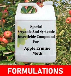 Formulations And Production Process of Organic And Systemic Insecticide Compound For Apple Ermine Moth