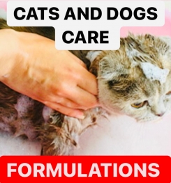 CATS AND DOGS CARE PRODUCTS FORMULATIONS AND PRODUCTION PROCESS