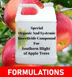 Formulations And Production Process of Organic And Systemic Fungicide Compound For Southern Blight of Apple Trees
