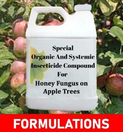 Formulations And Production Process of Organic And Systemic Fungicide Compound For Honey Fungus on Apple Trees