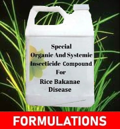 Formulations And Production Process of Organic And Systemic Fungicide Compound For Rice Bakanae Disease