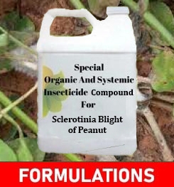 Formulations And Production Process of Organic And Systemic Fungicide Compound For Sclerotinia Blight of Peanut