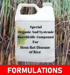 Formulations And Production Process of Organic And Systemic Fungicide Compound For Stem Rot Disease of Rice
