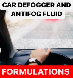 CAR DEFOGGER AND ANTIFOG FLUID FORMULATIONS AND PRODUCTION PROCESS