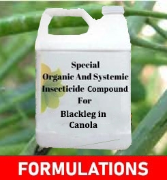 Formulations And Production Process of Organic And Systemic Fungicide Compound For Blackleg in Canola