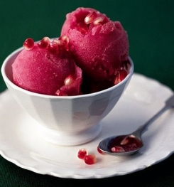 POMEGRANATE ICE CREAMS ( FACTORY - MADE ) FORMULATIONS AND PRODUCTION PROCESS